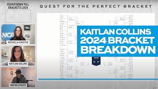 CNN's Kaitlan Collins gives her 2024 March Madness bracket picks