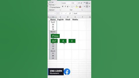 Text into Column Trick in Ms Excel #excel #shorts #reels #viral #viralvideo #newreel #reelscreator
