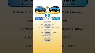 Tata Punch Old Vs Tata Punch 2026