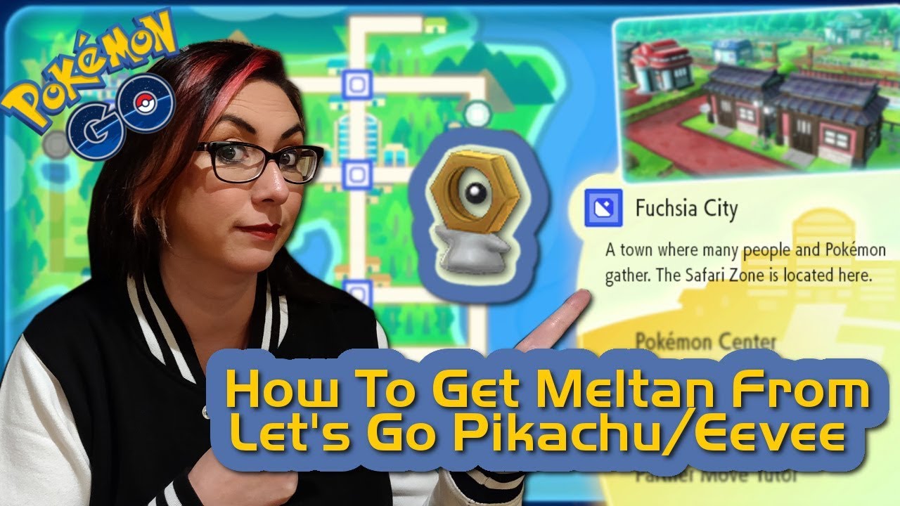 How To Get Meltan from Pokémon Let's Go Pikachu/Eevee - YouTube