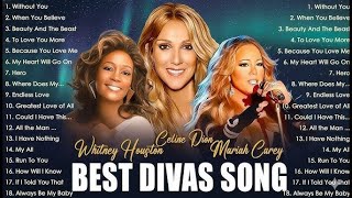 Whitney Houston, Celine Dion, Mariah Carey - Greatest Hits.