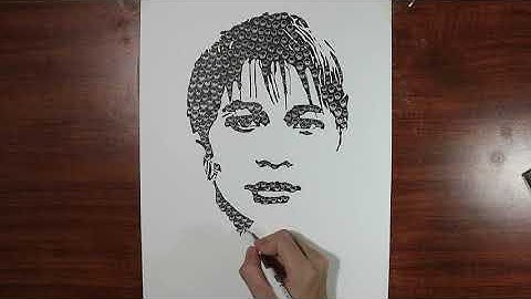 Vẽ 317 lần Logo MIXIGAMING để tạo thành chân dung Độ Mixi