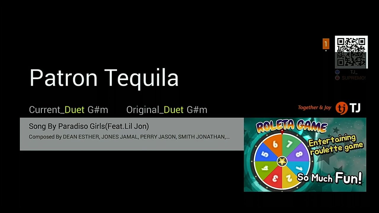 Patron Tequila Paradiso Girls Karaoke HD YouTube