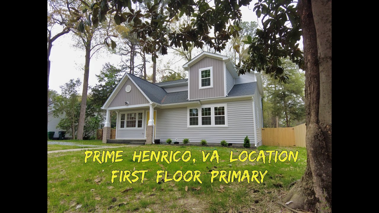 First Floor Primary ! W. Henrico, VA 4 BDRM Home For Sale ++579,900++ YouTube