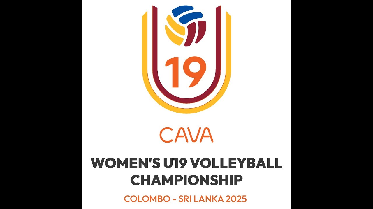 Sri Lanka - Kyrgyzstan. CAVA Women’s U19 Volleyball Championship 2025 Colombo, Sri Lanka