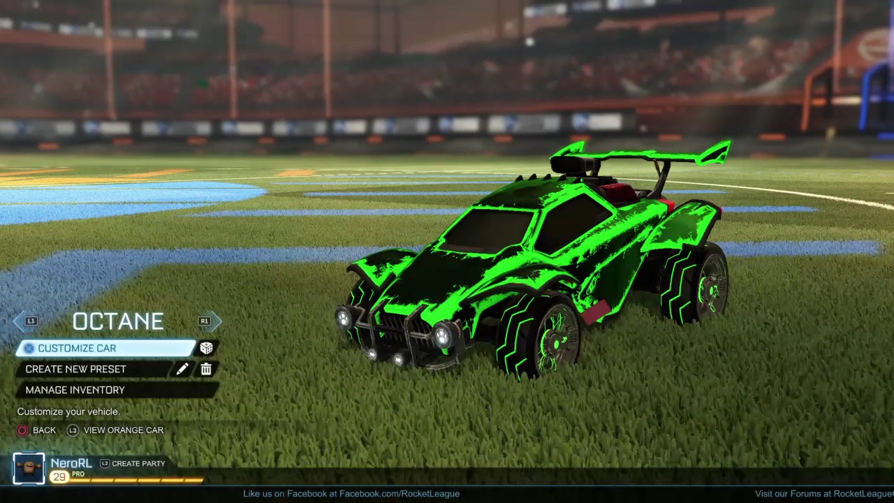 Forest Green Lightning Wheels | Rocket League®