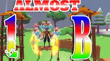 Giant Simulator Almost to 1 Billion should i rebirth or keep swinging