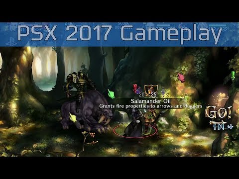 Dragon's Crown Pro - PSX 2017 Multiplayer Demo Gameplay [HD]