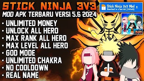 STICK NINJA 3V3 MOD APK