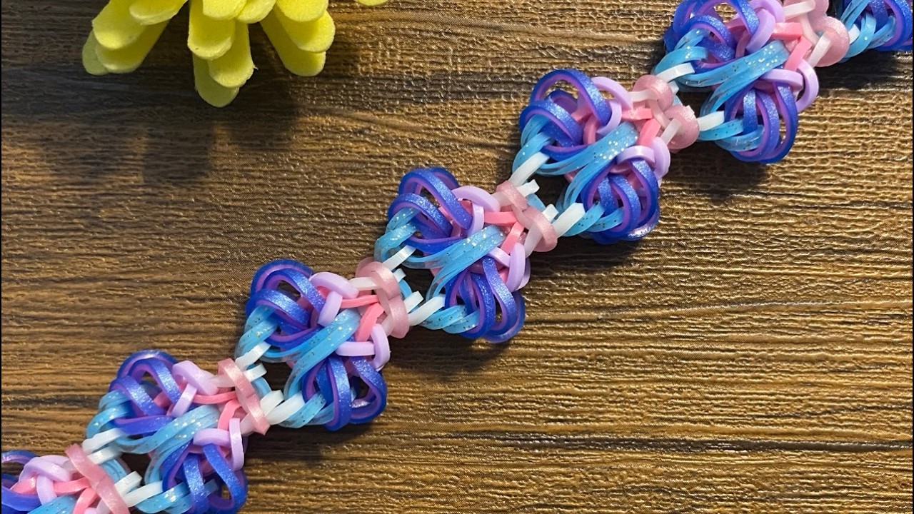 Celestial Compass Bracelet | Rainbow Loom Hook Only Tutorial