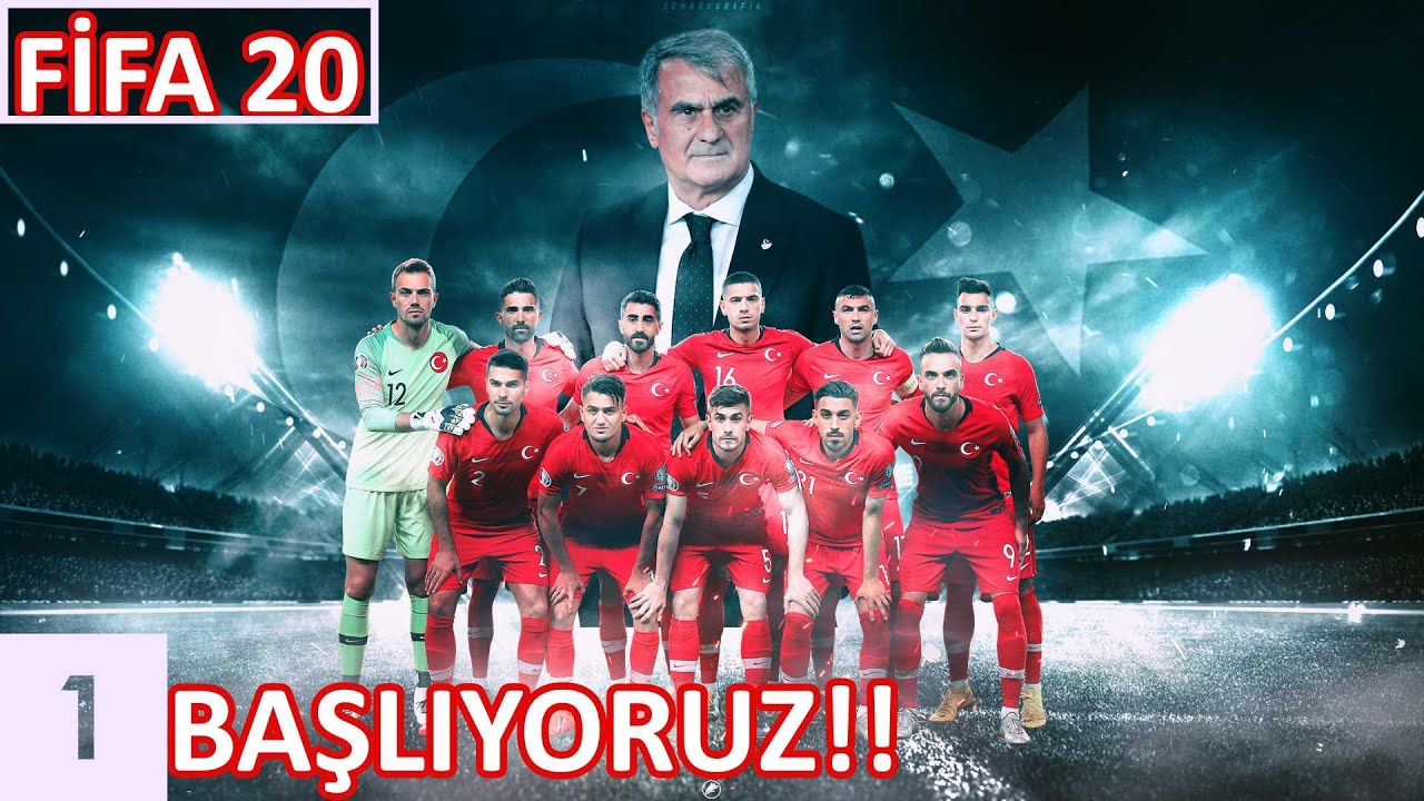 FİFA 20 TÜRKİYE A MİLLİ TAKIM KARİYERİ #1 // BAŞLIYORUZ!!!