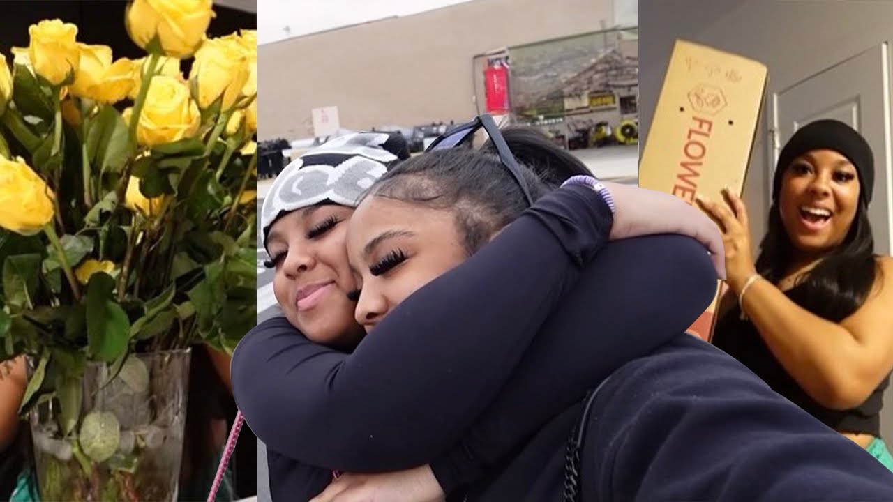 Someone Surprised Jayna With Flowers| Day in our life
