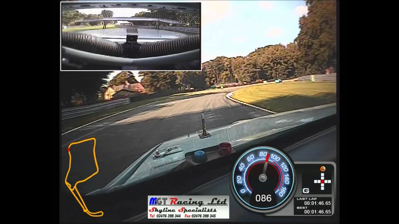MGT Racing Circuit Car at Oulton Park for Thunder saloons - YouTube