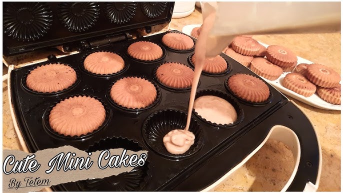 New @DASH Mini Cupcake Maker😍 Recipe is pinned📍Receta anclaclada en , mini  cupcakes maquina