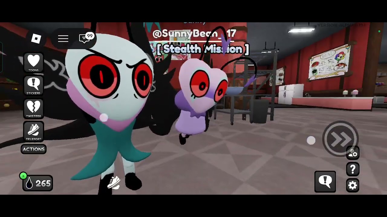 playing dandy's world with my lil sis (with voice) - YouTube