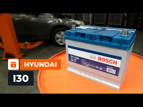 Comment changer la batterie sur une HYUNDAI I30 CW [TUTORIEL AUTODOC]