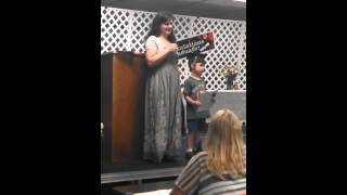 Landon's preK graduation speech
