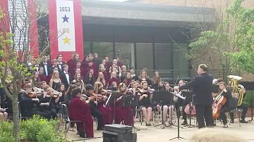 Battle Hymn of the Republic for Central High School's 96th Memorial Day Service