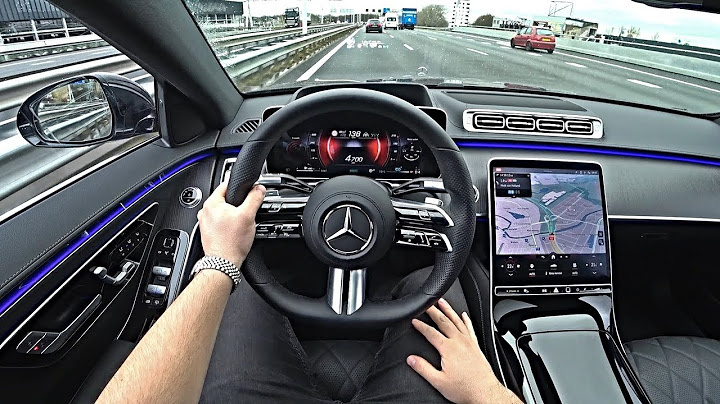 The New Mercedes S Class AMG 2026 Test Drive