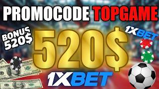 Unlock $520 Bonus at PROMO CODE 1XBET TOPGAME! Register Now for Sports Betting & Casino Games