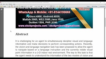 Vision and Language Navigation Based on Cross Modal Feature Fusion in Indoor Environment