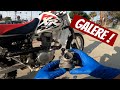Je répare mon XR80 sur le trottoir
