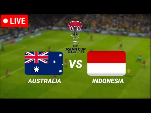 Australia vs Indonesia Highlight AFC Asian Cup Qatar 2024 Video Game Simulation