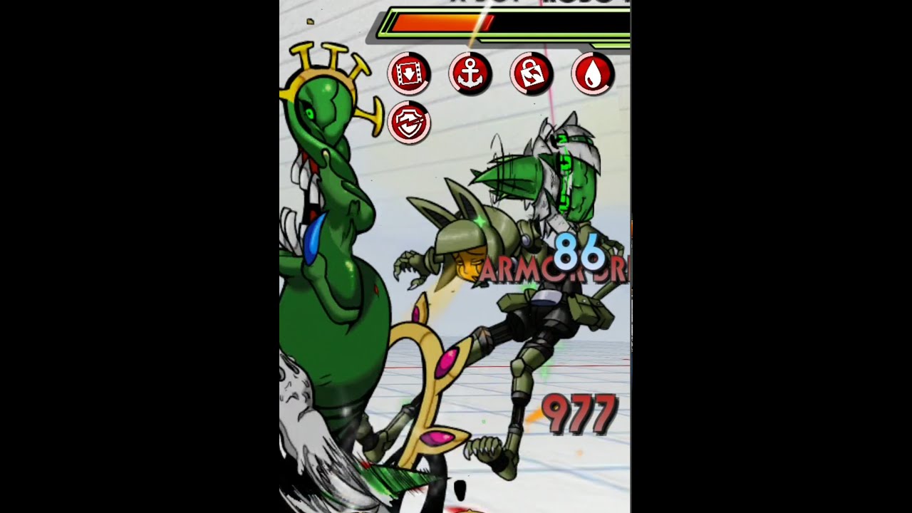 Skullgirls Mobile: Evergreen Evil Gameplay in Valentine's Gold Prize Fight