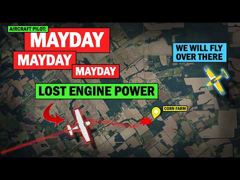 Pilot Lands in Corn Field After Engine Quit | Then Took Off AGAIN!