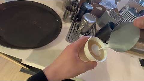 POV- A solo barista working through a lunch rush...