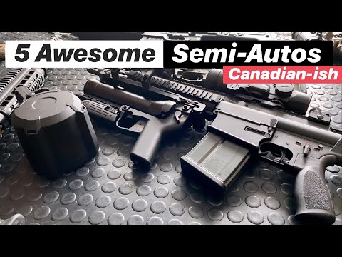 5 Awesome Semi Autos, Especially for Canadians