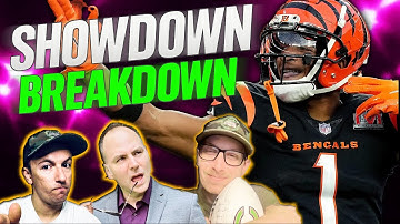 Jets vs Dolphins & Bengals vs Broncos Showdown Breakdown | DraftKings and FanDuel DFS Plays