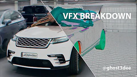VFX breakdown | Giant octopus crushes car | Houdini FX