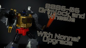 Transformers || Studio Series: 86-06 Grimlock and Wheelie with Nonnef Upgrade kit