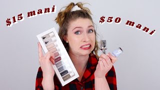 $15 VS. $50 NAIL POLISH | Brutally Honest Review of Static Nails