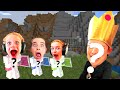 INSPECTOR JUDGES!  WHICH TEAM BUILDS BEST CAVE HOUSE in Minecraft w/ The Norris Nuts