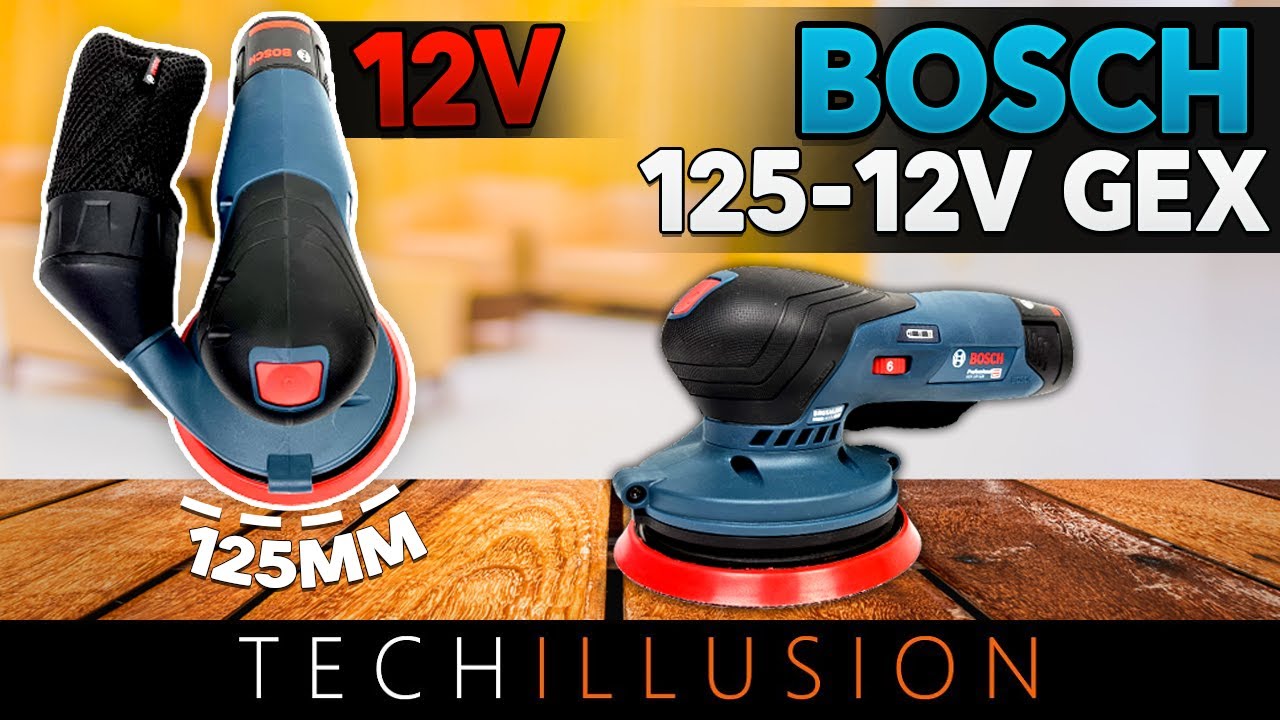 ?WIE GUT IST DER KLEINE?!? Bosch Exzenterschleifer GEX 12V-125 im EXTREMTEST!? GEX 12V-125 ...