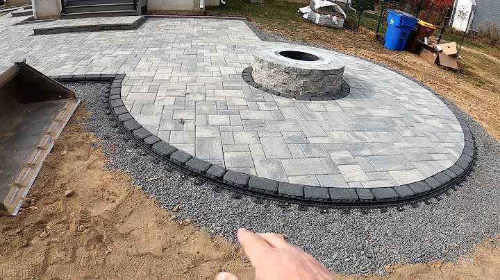 How to Build a PERFECT Circle Paver Patio Edge Like a Pro!