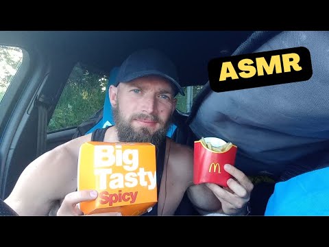 ASMR Whispered McDonalds Mukbang | ASMR Eating Sounds, Mouth Sounds, Whispering