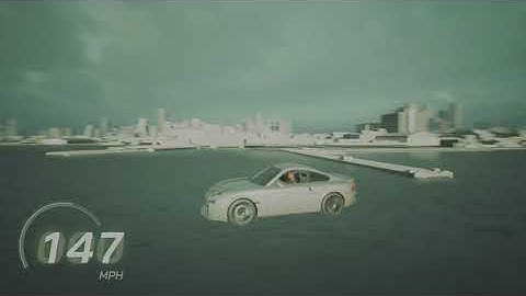 PS5 Unreal Engine Flying Car