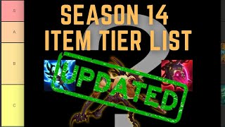 [UPDATED] SEASON 14 FIDDLESTICKS ITEM TIER LIST