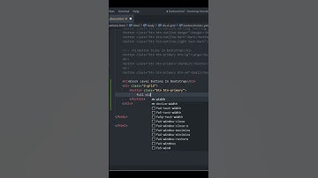 Block Level Button in Bootstrap #bootstrap #button #shorts
