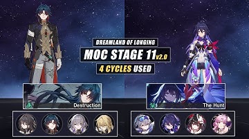 E1 S1 Blade & E0 S1 Seele x E0 S1 Sparkle | Memory of Chaos Stage 11 | Honkai: Star Rail v2.0