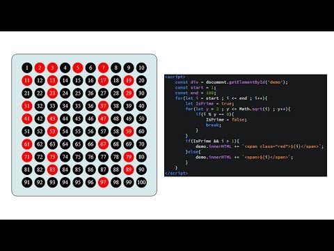 Javascript -  Prime Numbers