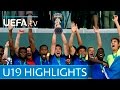 2016 Under-19 final highlights: France 4-0 Italy