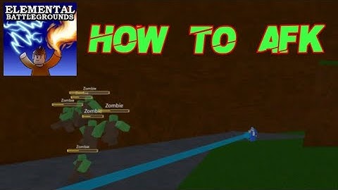 How to AFK for Diamonds and Shards without a Movement Spell in Elemental Battlegrounds