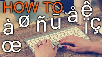 How to Input Special Character Letters on Mac