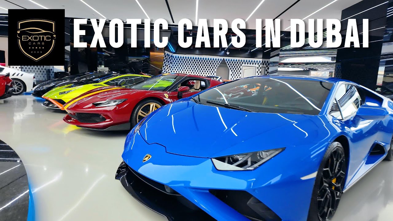 Inside Dubai’s Most INSANE Car Showroom – $30,000,000 in Supercars! [4K]