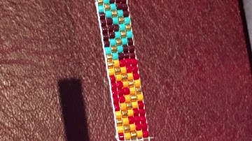 How to finish a bead loom project without cutting off its strings - faster version