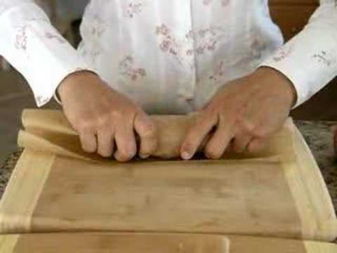 Wrapping Sweet Potatoes